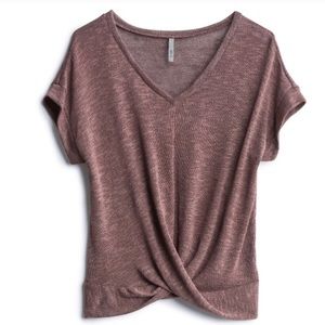 Jolie Nari Twist Hem Knit Top Stitch Fix